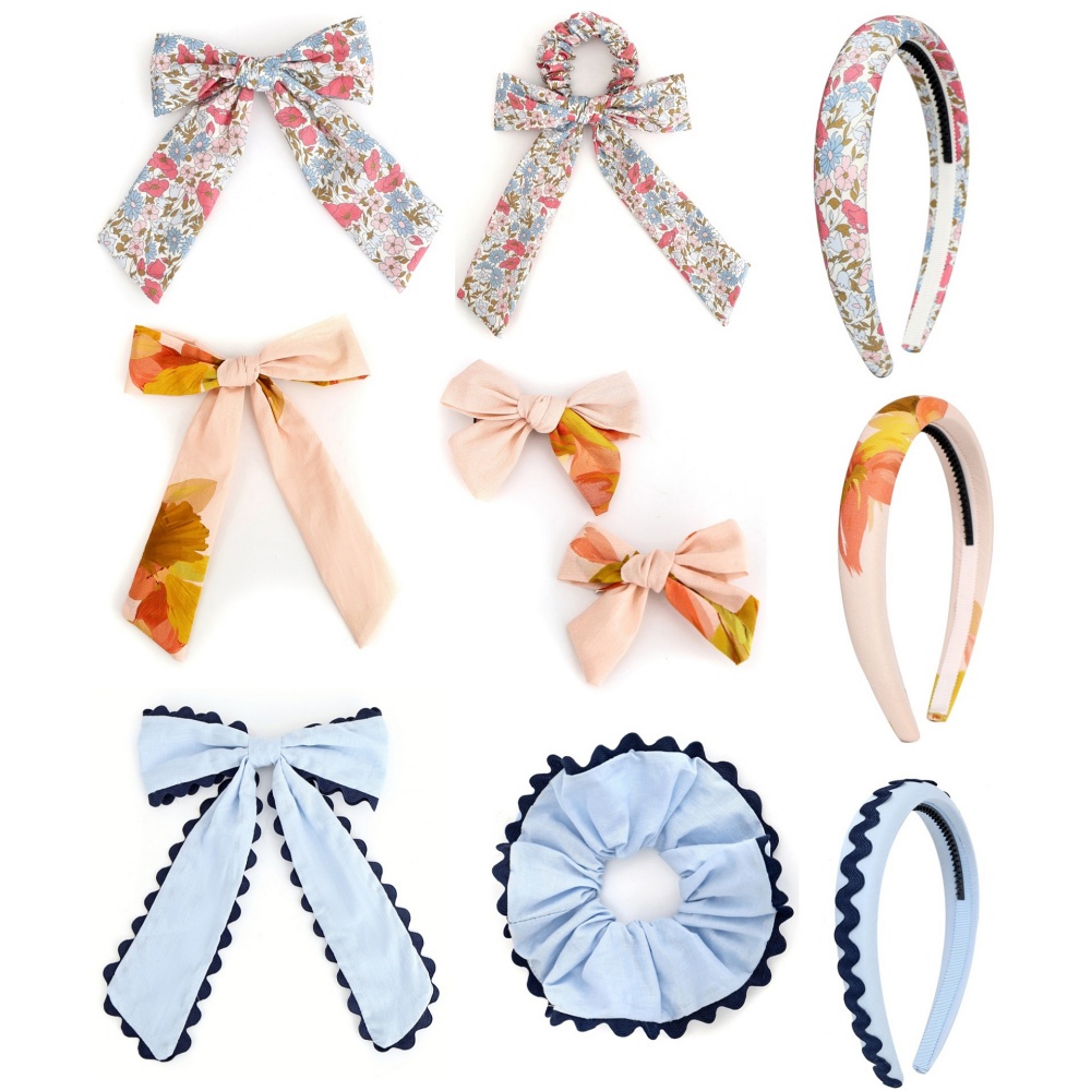 Baby Gear - gebreide haarband met bloemenstrik voor kinderen