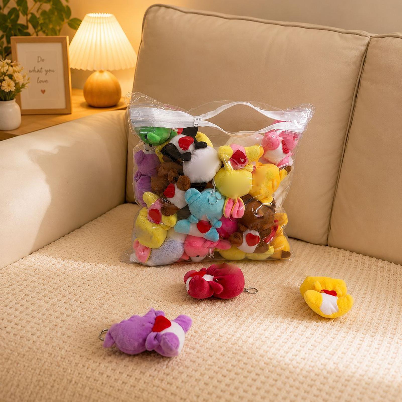 Nursery - Doorzichtige, stofdichte houder voor knuffels, pluche