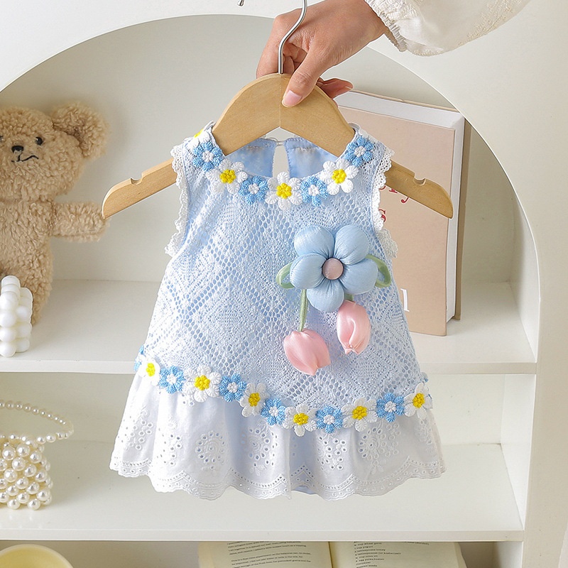 Newborn Baby Girl Romper Floral - Zomer 2026 3M-3Y Baby meisjes romper