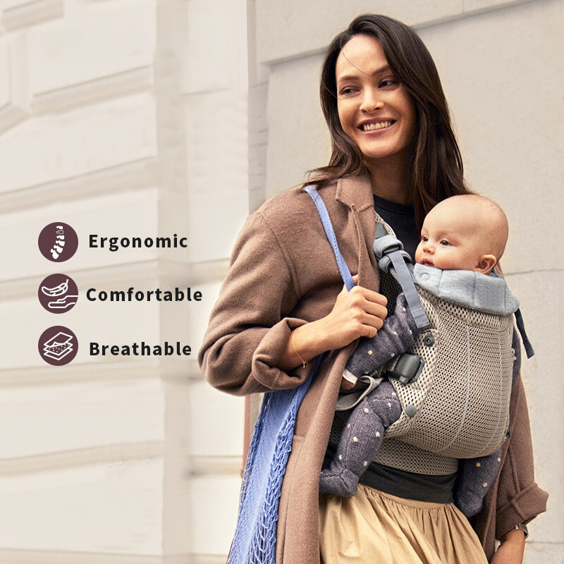Ergonomic Baby Carrier Newborn To Toddler - BabyBjorn draagzak in 3D-mesh | Ergonomisch