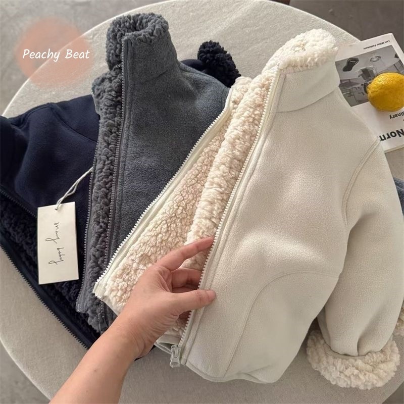 Toddler Boy Winter Fleece Jacket - Mode Baby Meisje Jongen Kunstbontjas Dikke