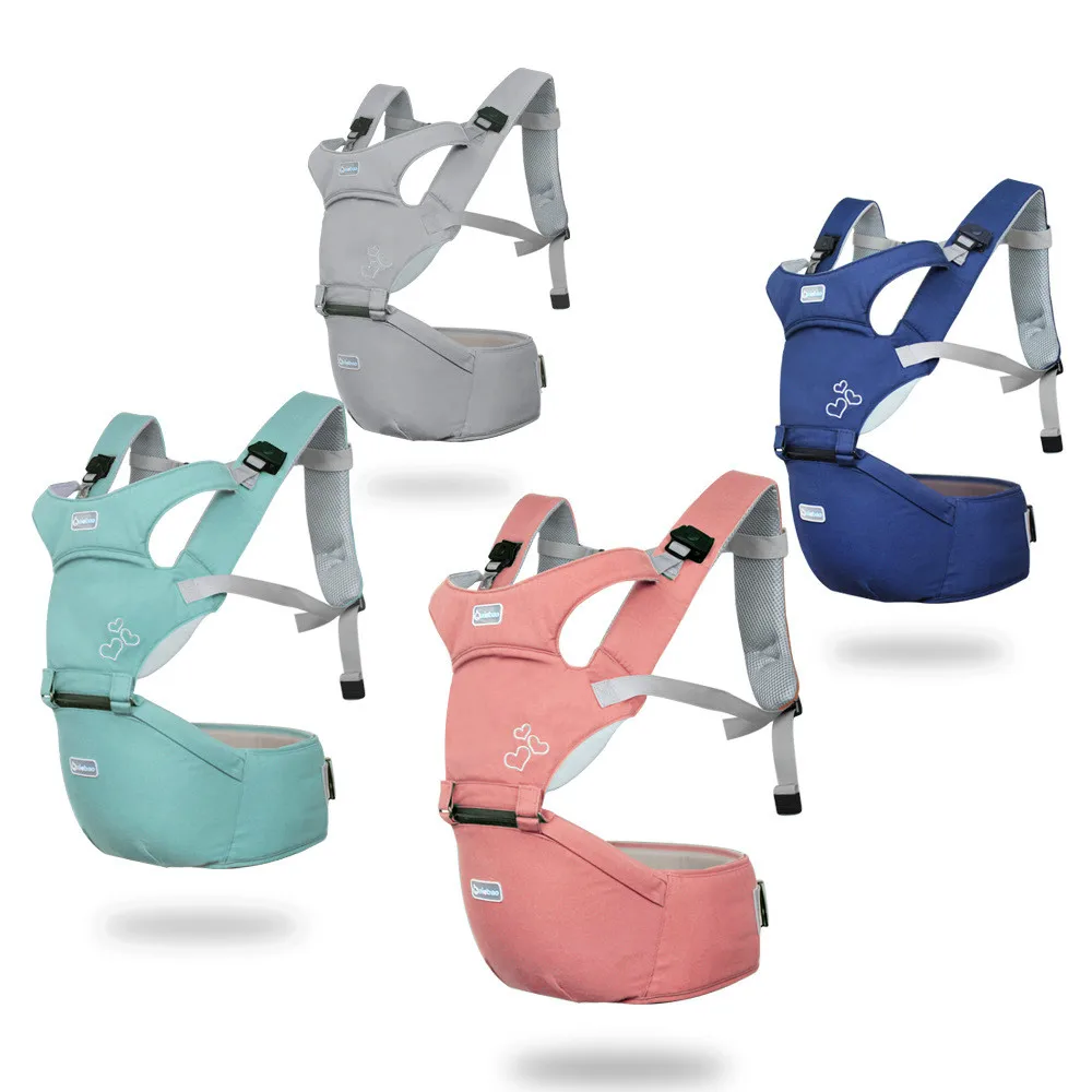 Ergonomic Baby Carrier Newborn To Toddler - Draagzak Ergonomische multifunctionele heupkruk voor baby's