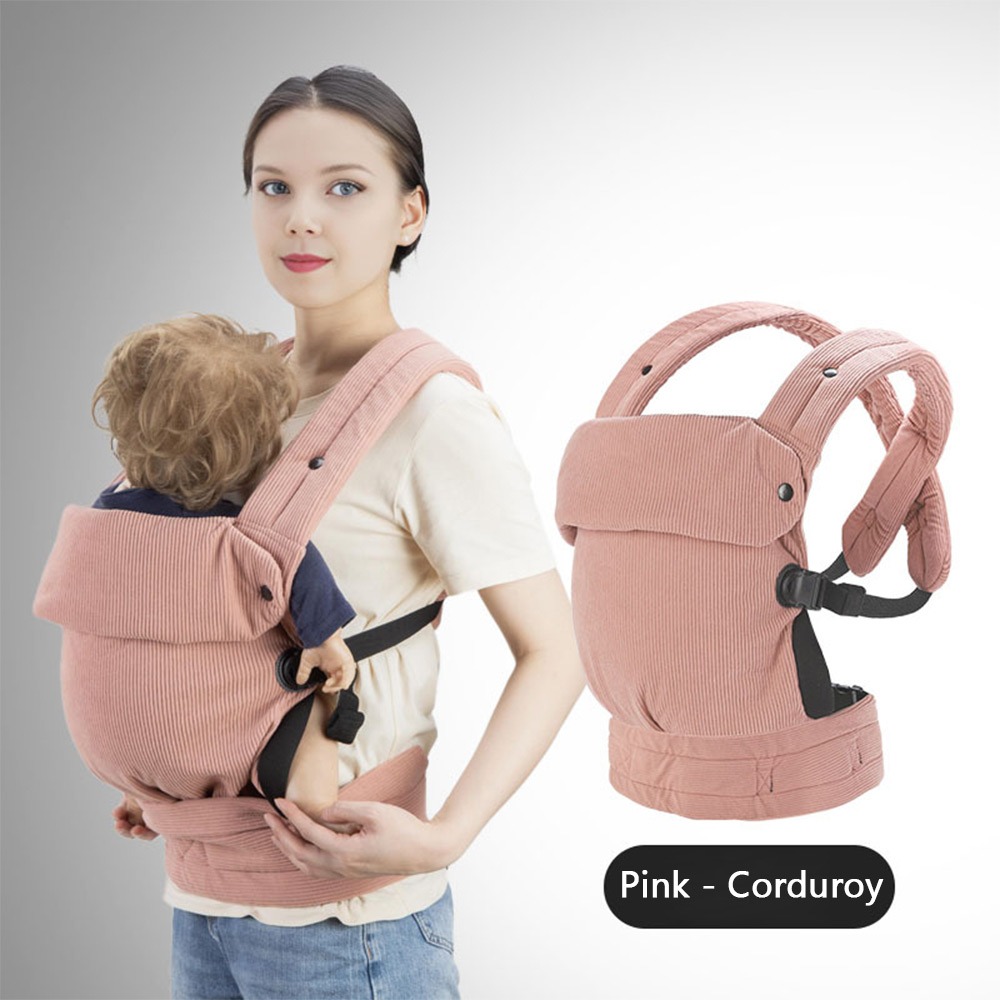 Ergonomic Baby Carrier Newborn To Toddler - Ergonomische draagzak Ademend Lichtgewicht draagzak voor
