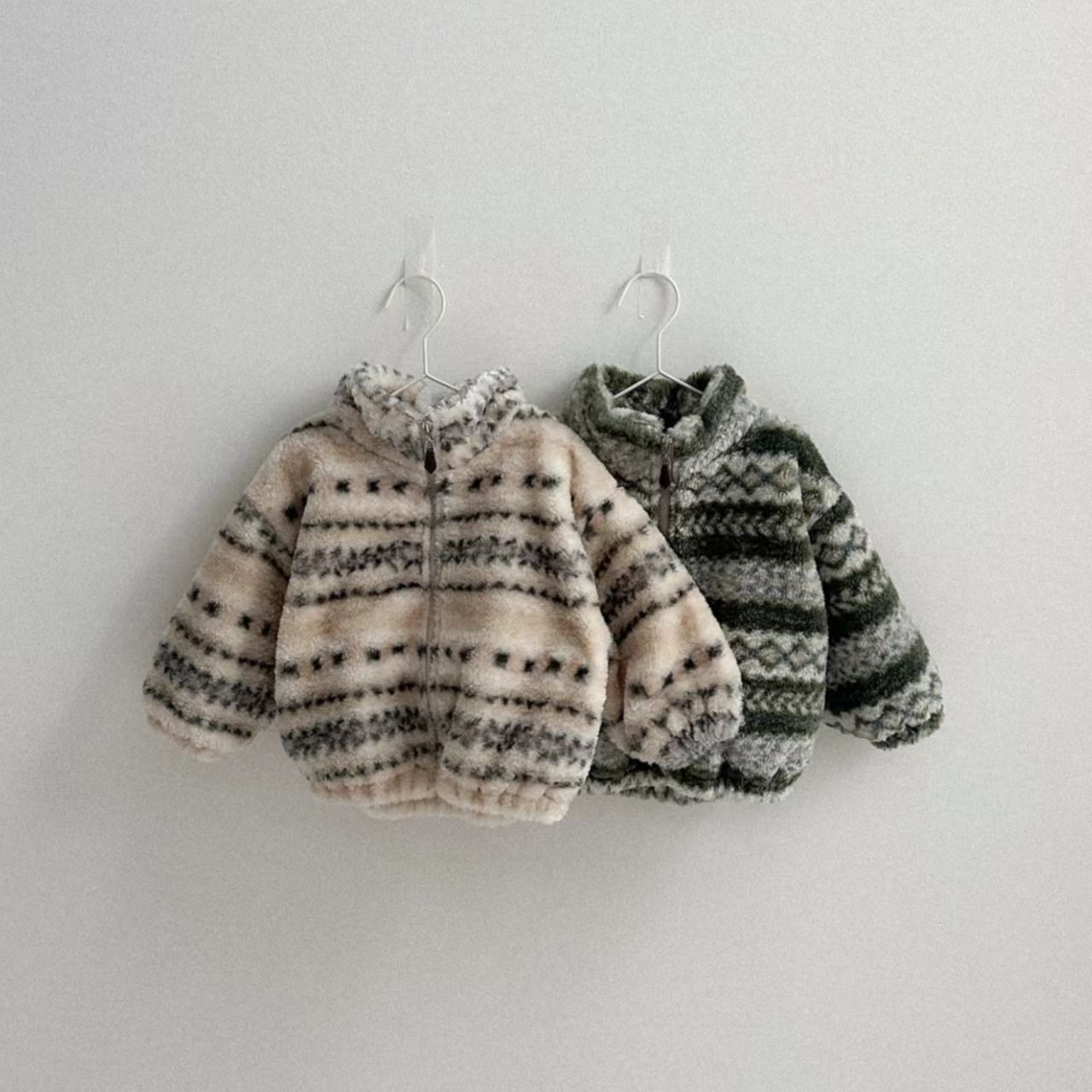 Toddler Boy Winter Fleece Jacket - Winter Nieuwe Baby Warme Pluche Jas