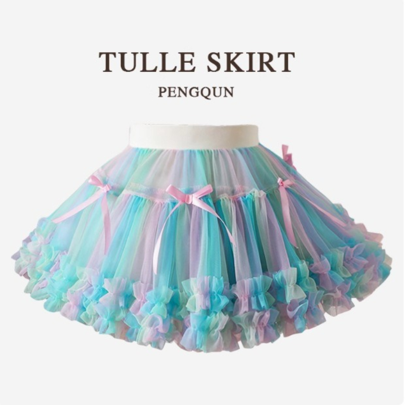 Toddler Girl Tulle Party Dress - Meisjesrokjes Tutu Jurk Zomer Kinderen Prinsessen