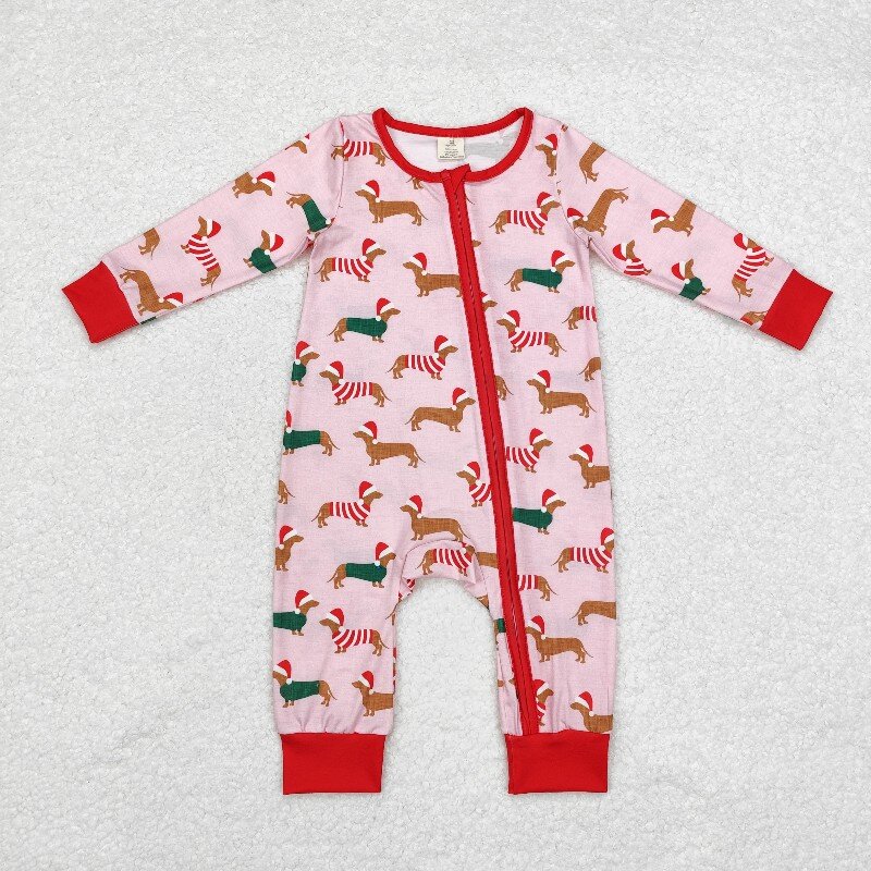 Cotton Baby Onesies Zipper - 8.21y Bamboe Baby Jongens Romper met