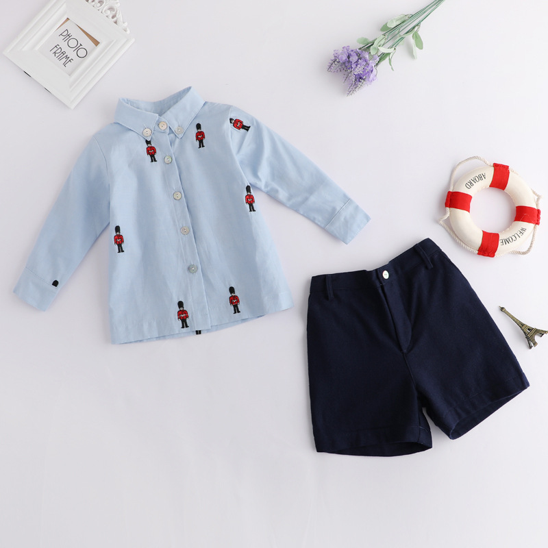 Baby Boy Suit Set Baptism - Jongens Spaanse outfits Babykleding Baby boven-