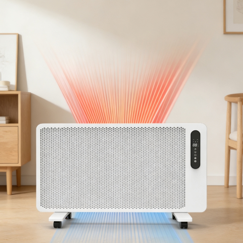 Nursery - Stille, stralende grafeen elektrische kachel met