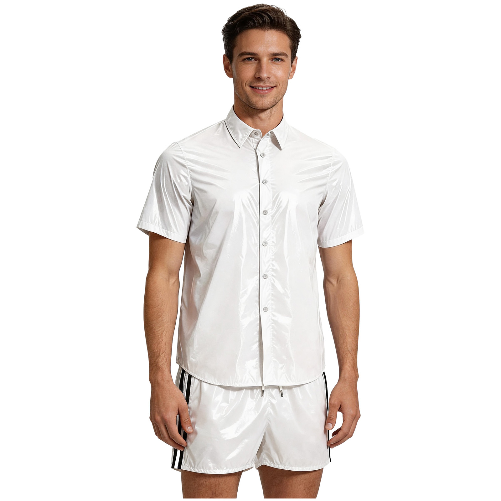 Diapering - Glanzende waterdichte tops en boxershorts voor