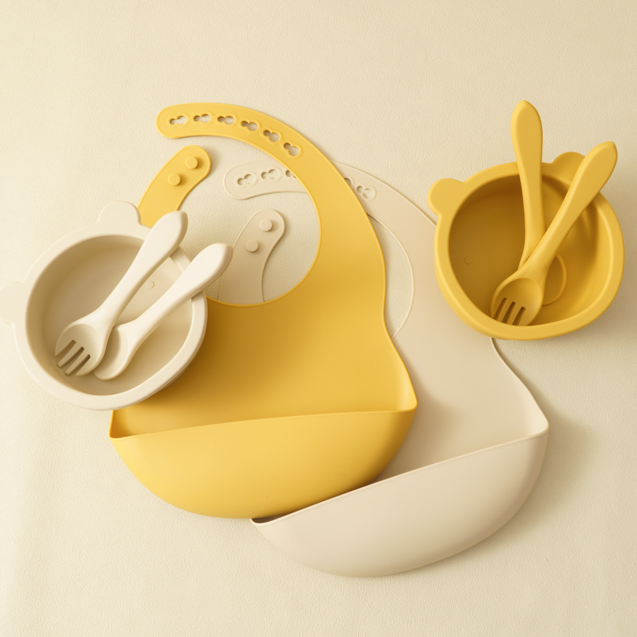 Waterproof Baby Bibs Silicone - Groothandel Siliconen Kinderen Servies Baby Voeding