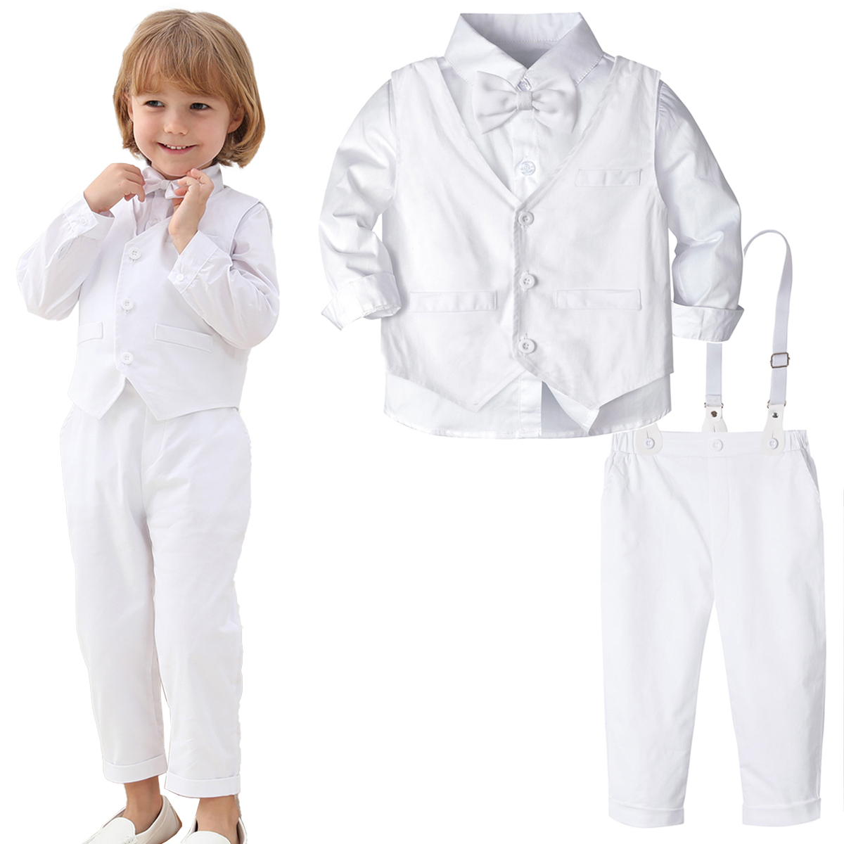 Baby Jongen Doop Outfit Peuter - Baby Boy Suit Set Baptism recensie en prijs