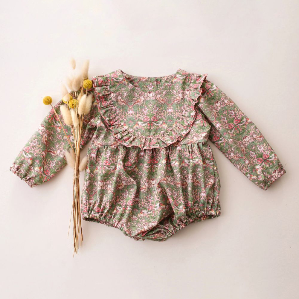 Babymeisjeskleding voor 0-2Y l - Newborn Baby Girl Romper Floral recensie en prijs