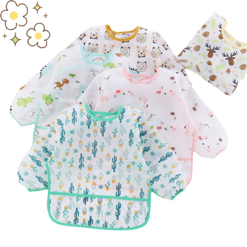 Baby siliconen cartoon slabbet - Waterproof Baby Bibs Silicone recensie en prijs