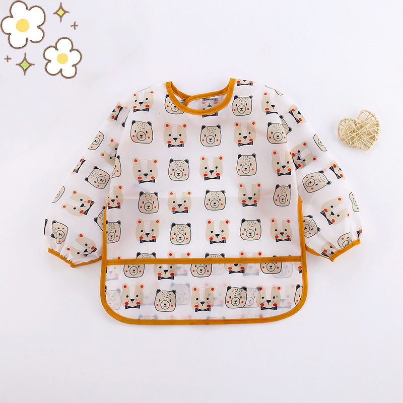Baby siliconen cartoon slabbet - Waterproof Baby Bibs Silicone recensie en prijs