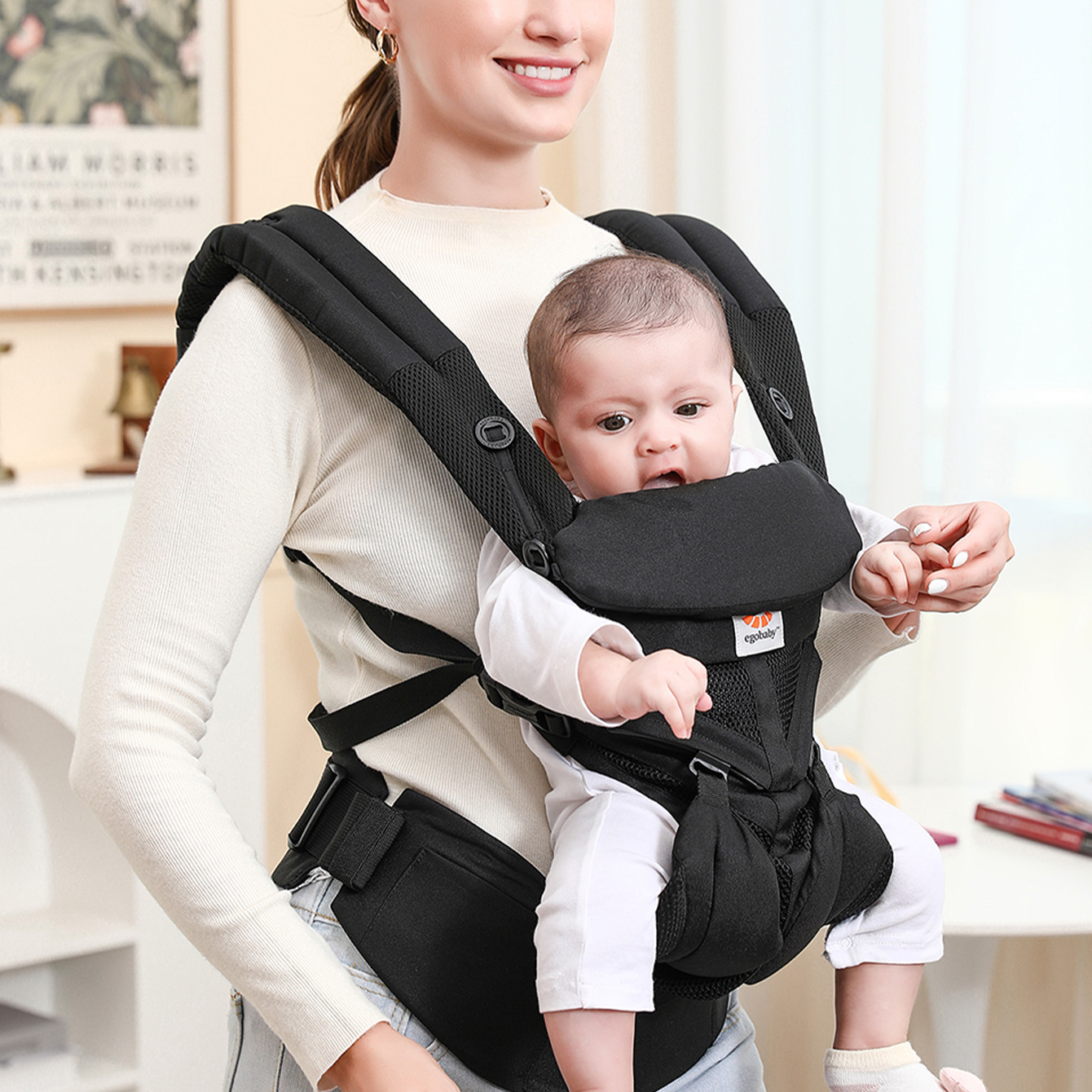 Ergonomische multifunctionele  - Ergonomic Baby Carrier Newborn To Toddler recensie en prijs