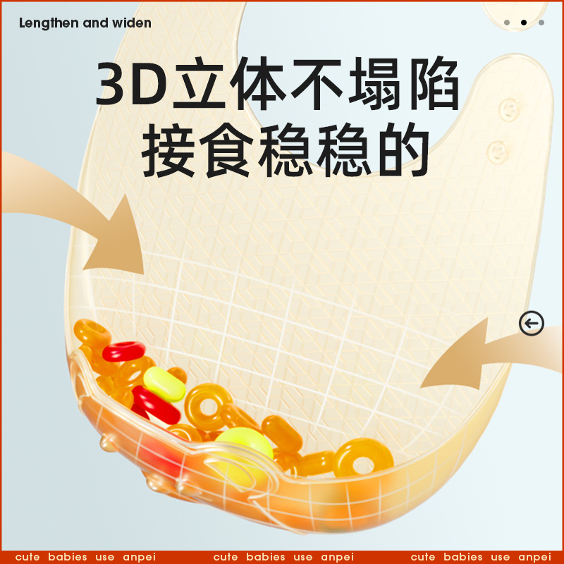 Lichtgewicht siliconen slabbet - Waterproof Baby Bibs Silicone recensie en prijs
