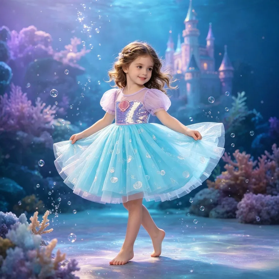 Meisjes Jurk voor Peuters, Zee - Toddler Girl Tulle Party Dress recensie en prijs