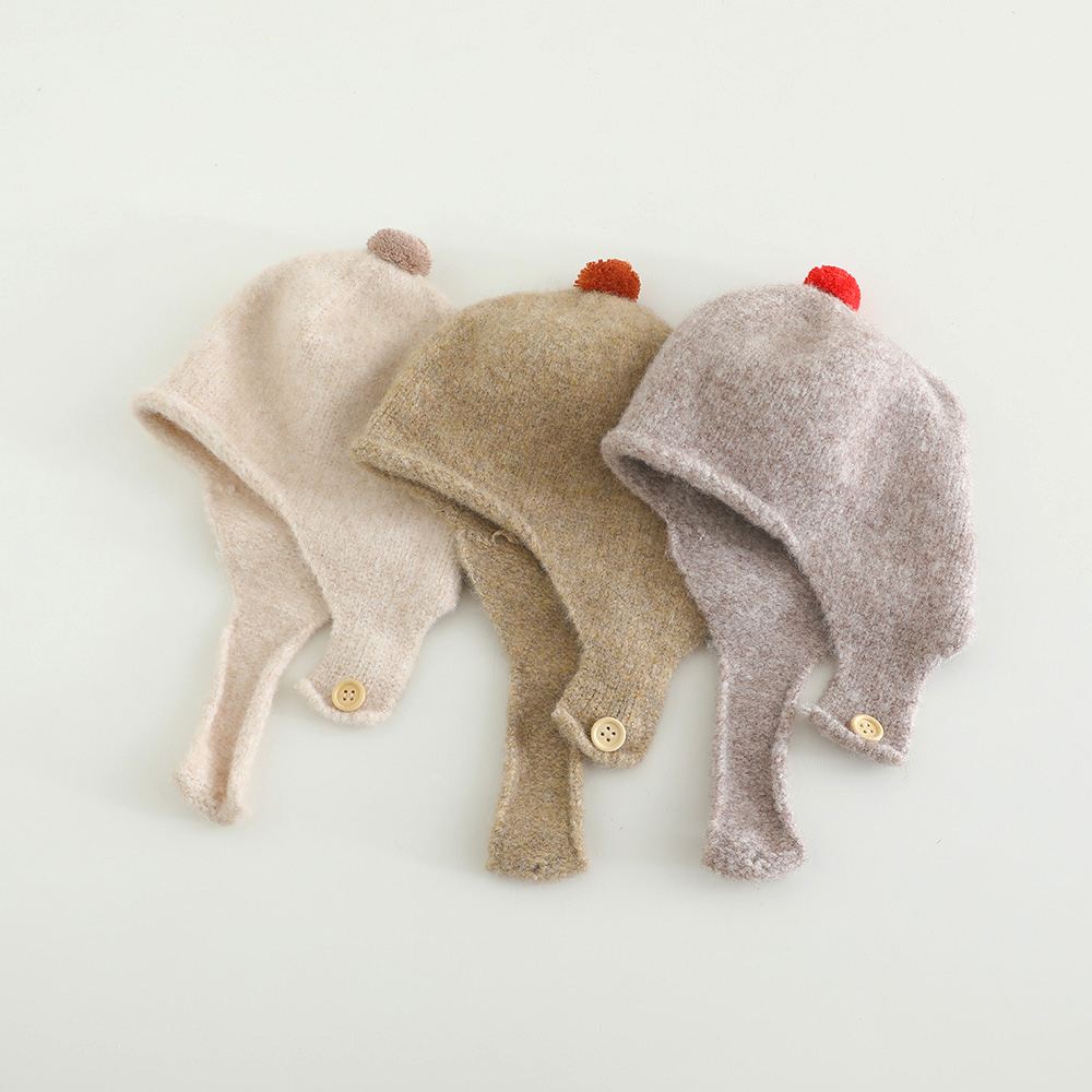 Winter gebreide baby oorklep h - Infant Beanie Hat With Ears recensie en prijs