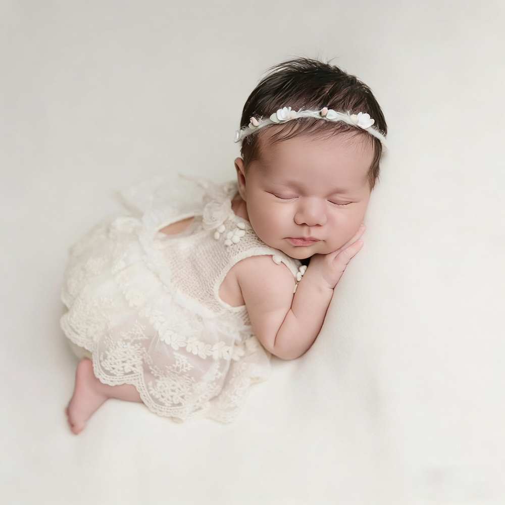 Babyfoto-outfits Pasgeboren fo - Newborn Baby Girl Romper Floral recensie en prijs
