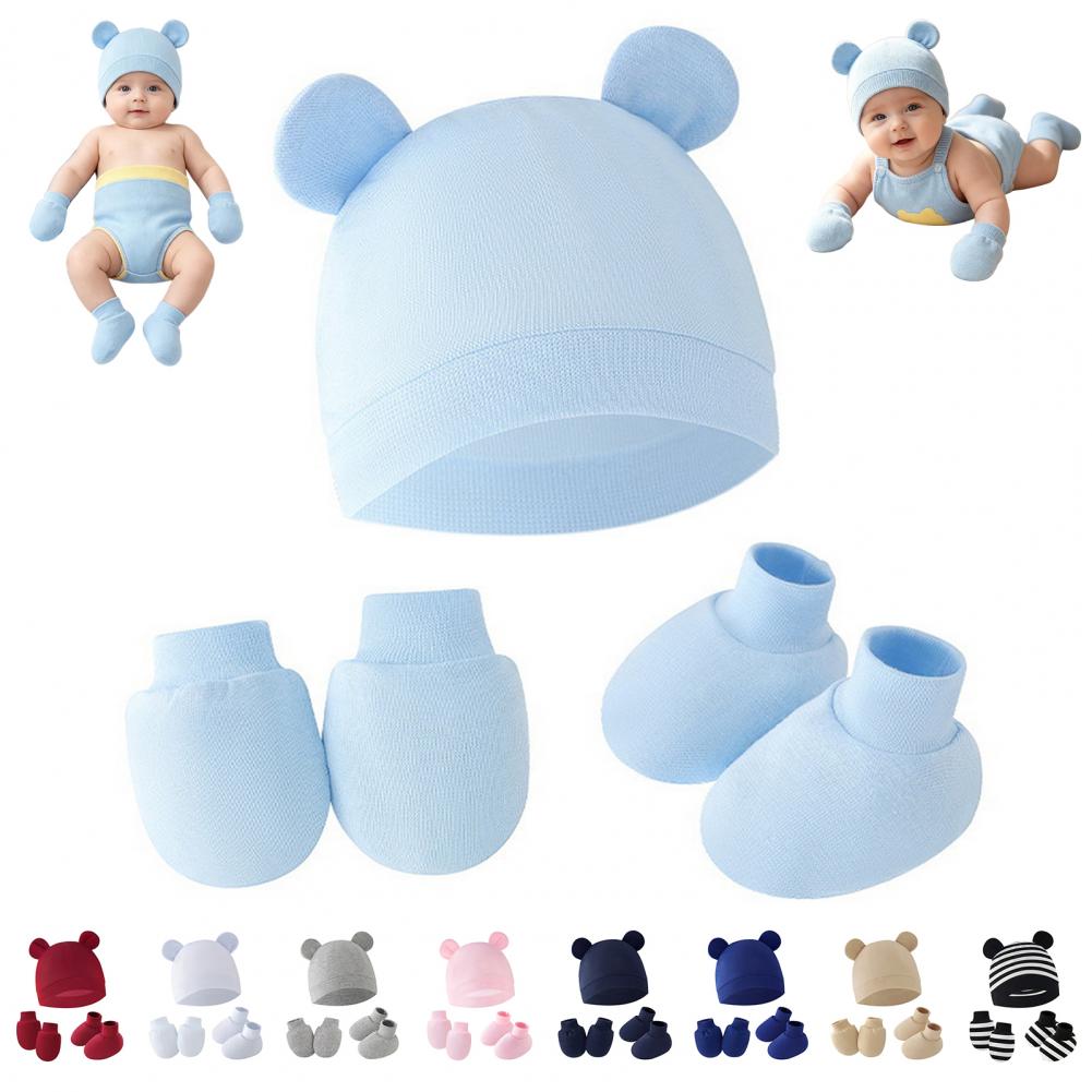 Anti-krabwanten voor pasgebore - Infant Beanie Hat With Ears recensie en prijs