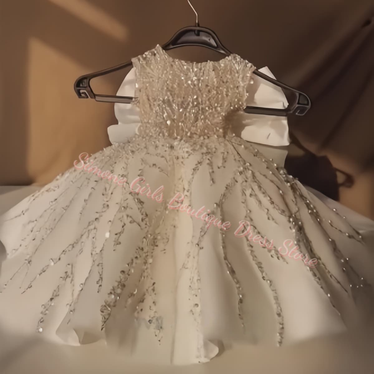 Bloemenmeisjesjurk Luxe Parelv - Toddler Girl Tulle Party Dress recensie en prijs