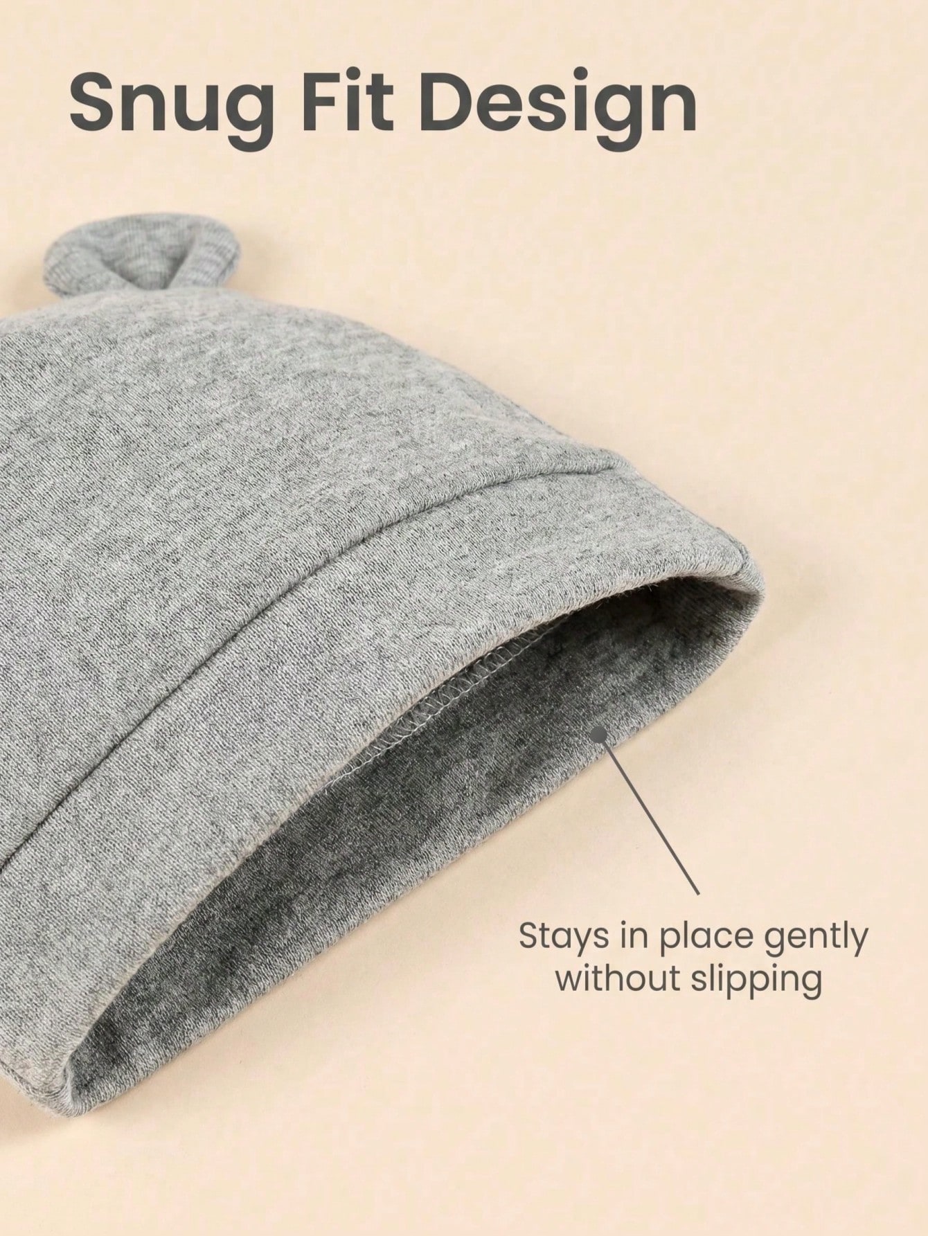 3-pack effen gekleurde, enkell - Infant Beanie Hat With Ears recensie en prijs