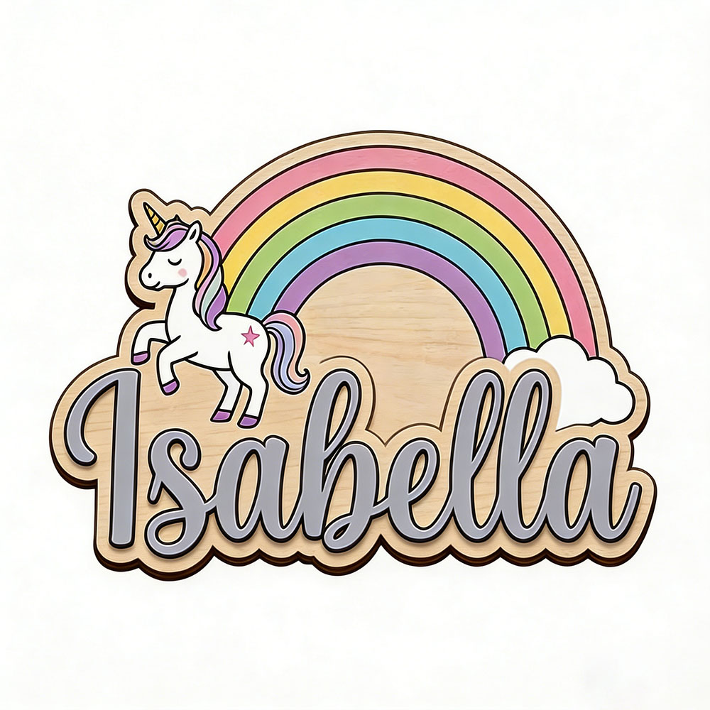 Eenhoorn & Pastel Regenboog Aa - Nursery recensie en prijs
