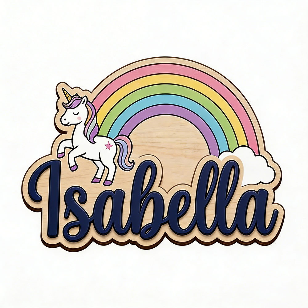 Eenhoorn & Pastel Regenboog Aa - Nursery recensie en prijs