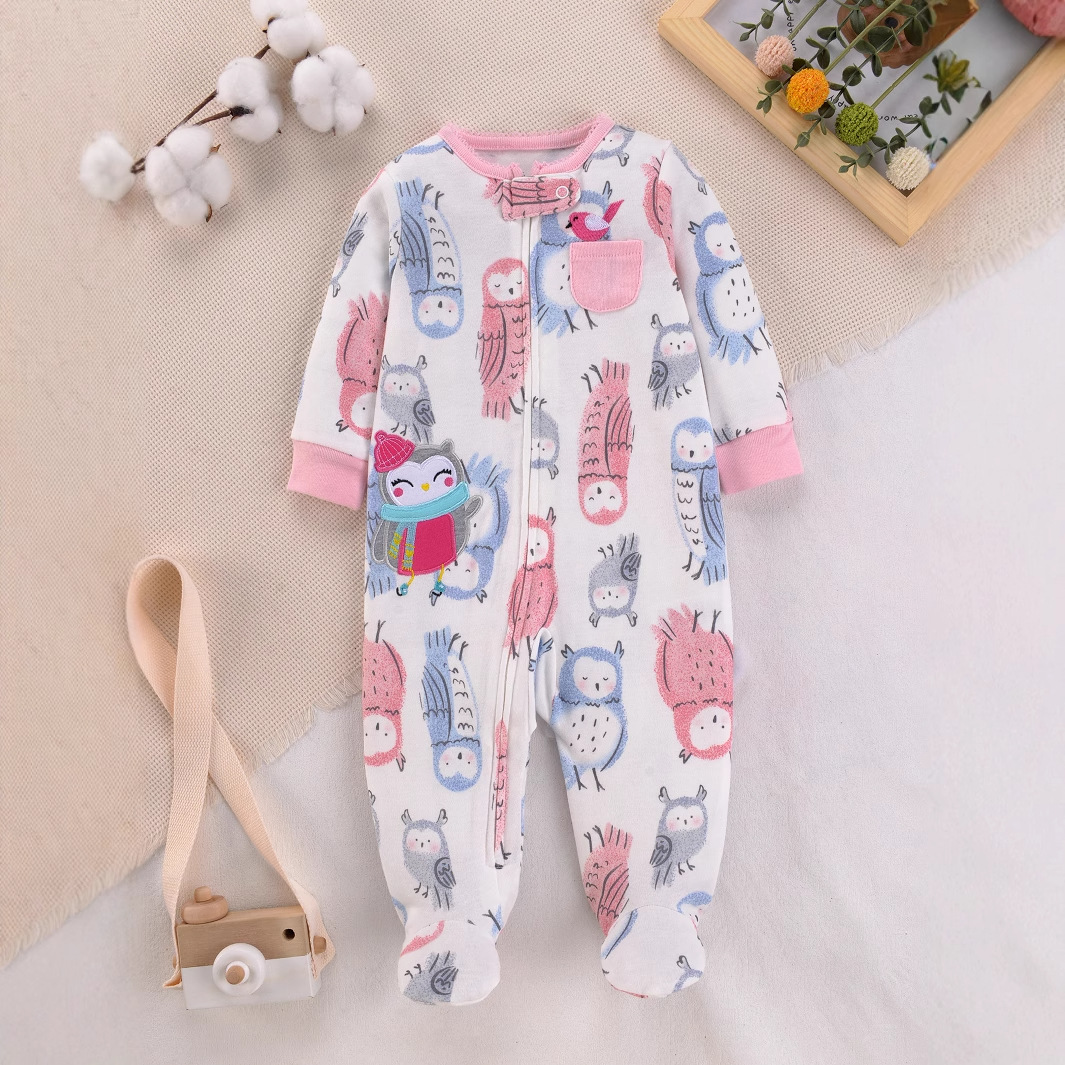 Pasgeboren baby romper van puu - Cotton Baby Onesies Zipper recensie en prijs