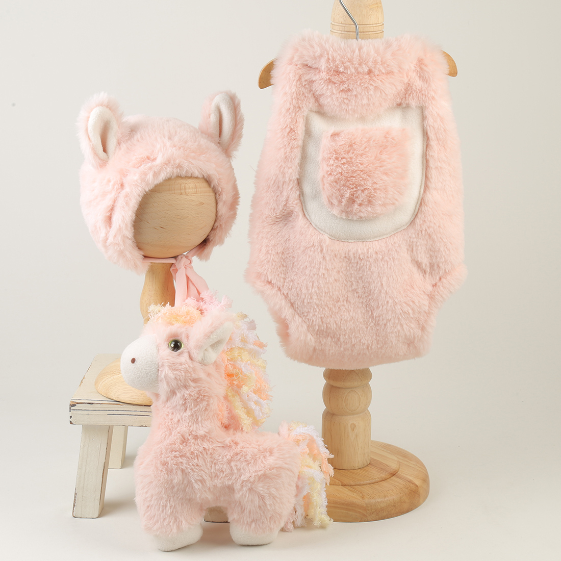 Roze gebreide kanten outfitset - Infant Photography Props Outfit recensie en prijs