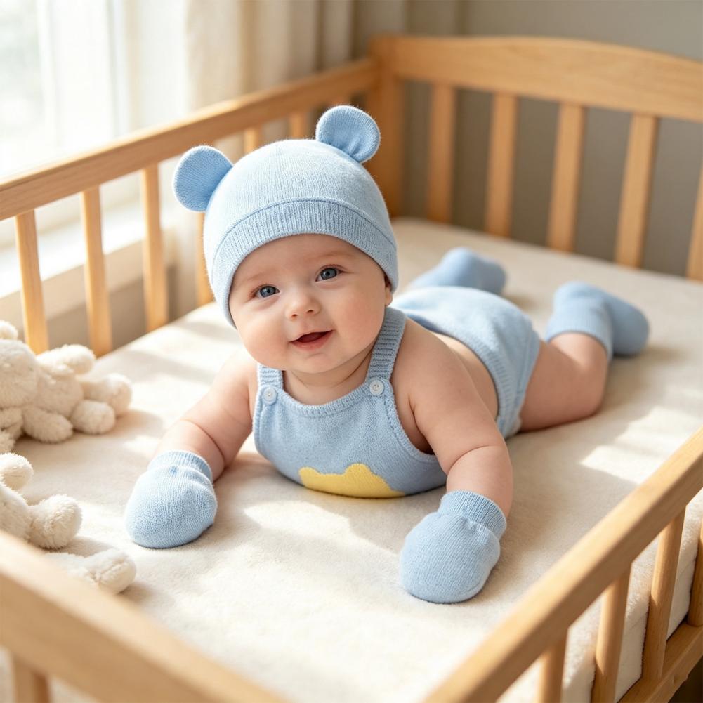 Voetbeschermers voor pasgebore - Infant Beanie Hat With Ears recensie en prijs