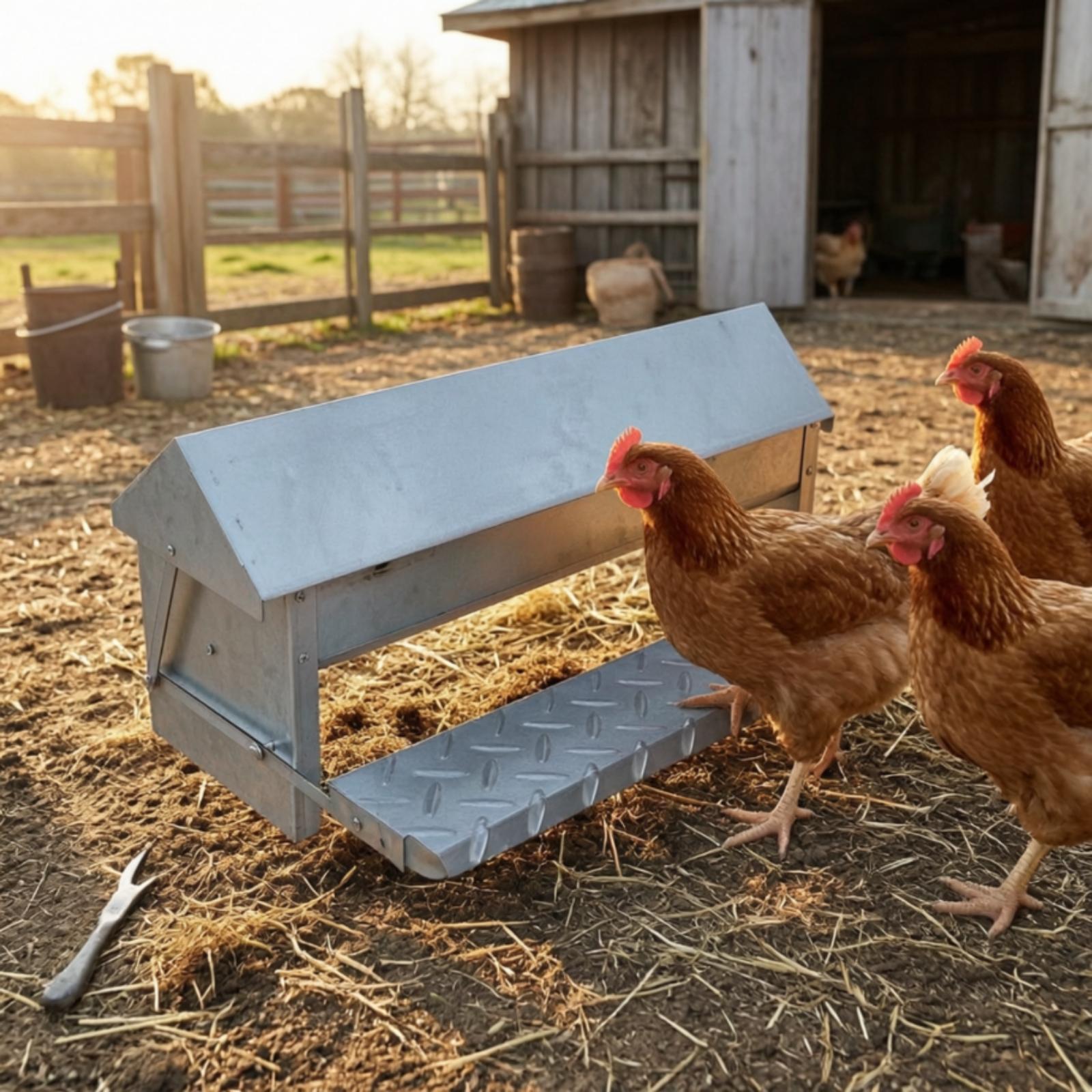 Automatische pluimveevoederbak - Feeding recensie en prijs