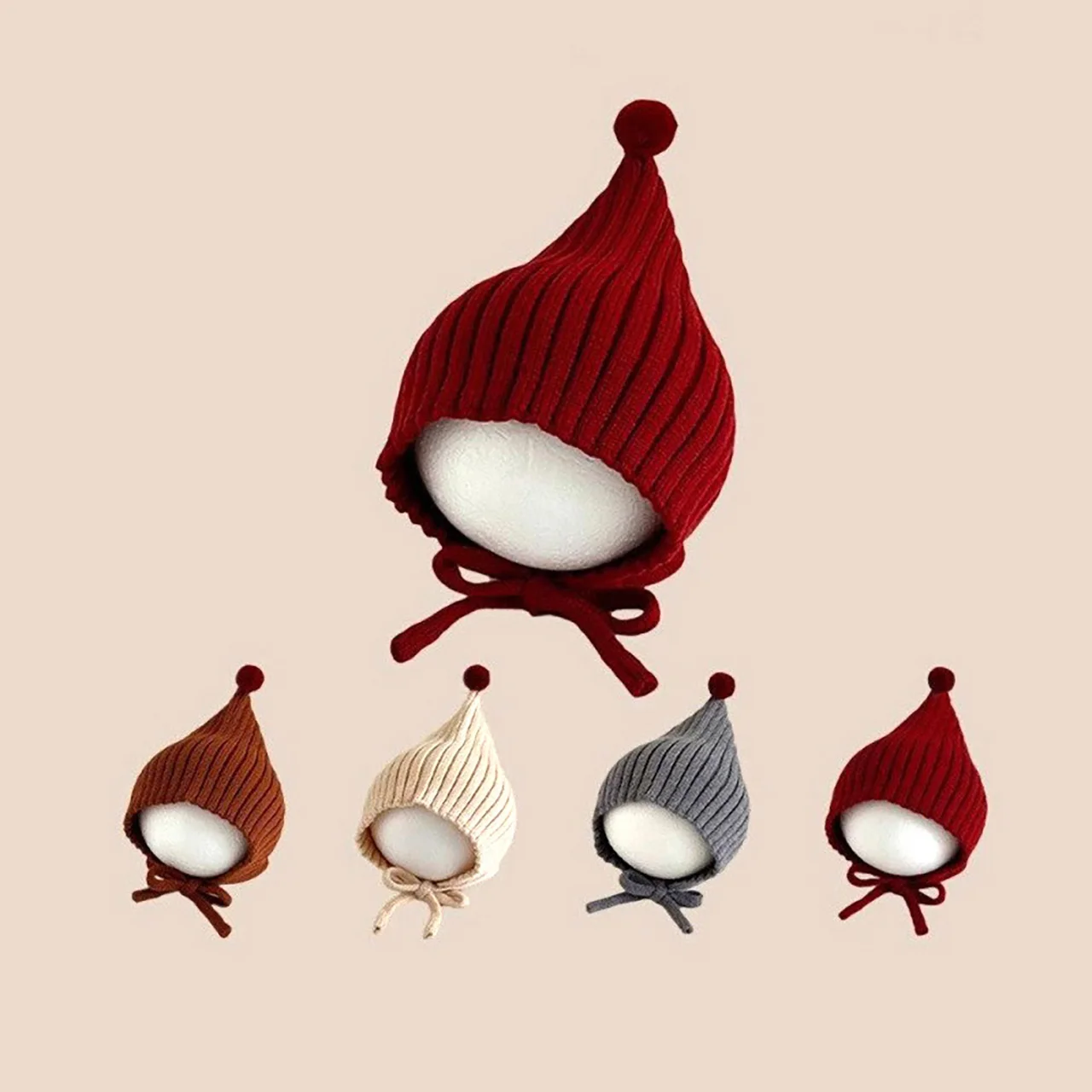 Winter baby gebreide muts scha - Infant Beanie Hat With Ears recensie en prijs