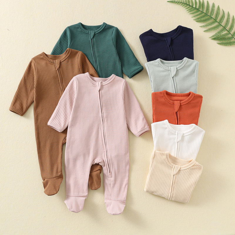 Baby Onesie Herfst- en winterk - Cotton Baby Onesies Zipper recensie en prijs
