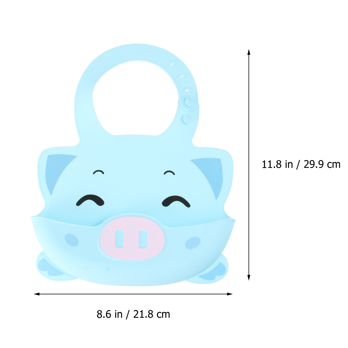 1 Stuks Siliconen Waterdichte  - Waterproof Baby Bibs Silicone recensie en prijs