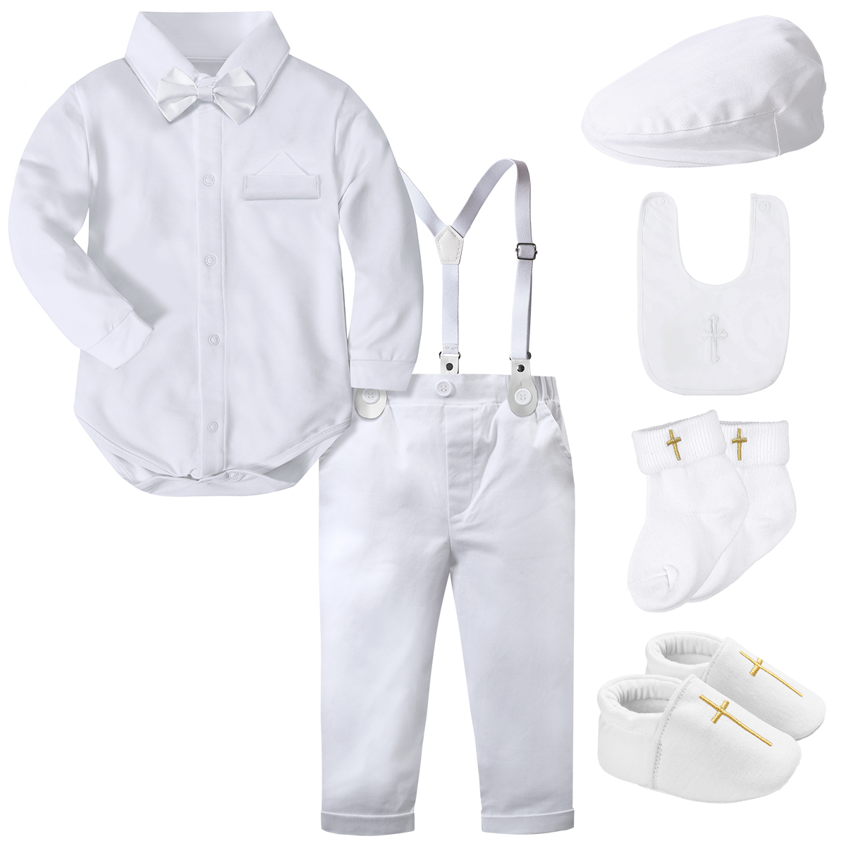 Baby Jongen Doop Outfit Baby D - Baby Boy Suit Set Baptism recensie en prijs