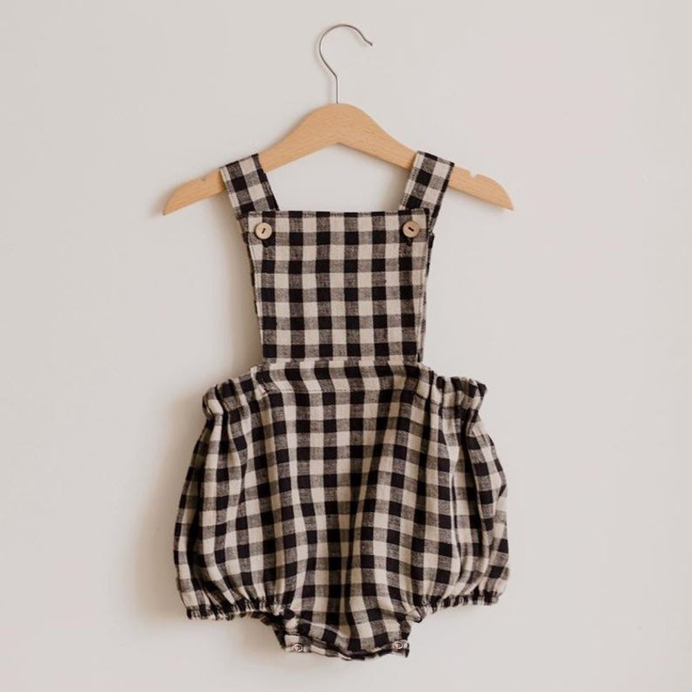 Pasgeboren Baby Boy Meisje Rom - Baby Summer Linen Sleeveless Jumpsuit recensie en prijs